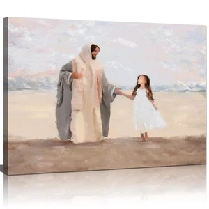 Jesus Wall Art Scripture Wall Art Religious Wall Decor Christian Canvas Wall ... - Picture 1 of 7