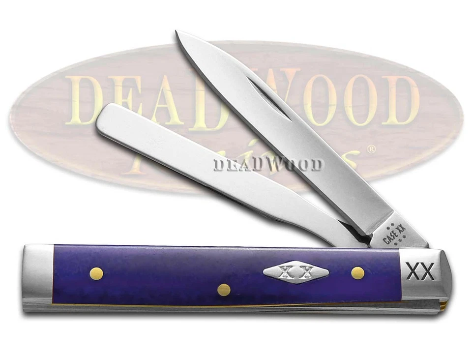 Cuchillo de bolsillo Case xx Cuchillos Baby Doc hueso ultra violeta 12508 acero inoxidable 1/500 Foto 1 de 4