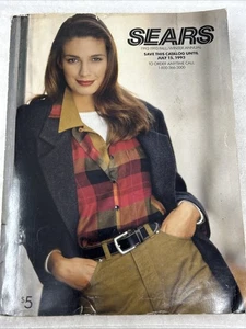 VINTAGE FALL WINTER 1992 1993 SEARS ANNUAL FULL CATALOG MAGAZINE FASHION - Picture 1 of 22