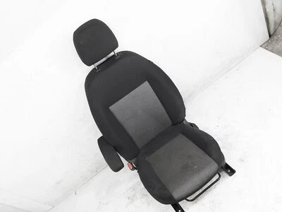 2019-2022 Ram Promaster City Front Left Driver Manual Cloth Seat - Black/Grey - Image 1 of 4
