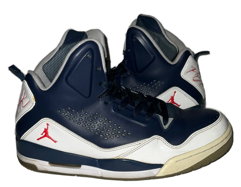 Nike Air Jordan Flight SC 3 Talla 10 Antracita Azul Marino/Blanco Hombres 629877-407 Foto 1 de 4