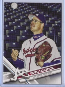 Greg Maddux 2017 Topps Update Series SP Image Variation Update #US162 Braves - Picture 1 of 2