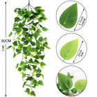 1 opakowanie sztucznych roślin wiszących fałszywe zielone rośliny imitacja W6K4
