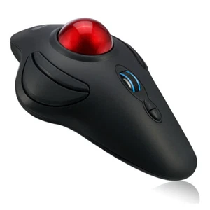 ADESSO IMOUSET40 2.4Ghz Wireless Programmable Ambidextrous Ergonomic Trackball - Picture 1 of 10