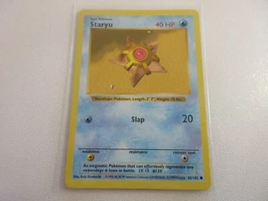 Staryu Shadowless Base Set Pokemon Card LP - Picture 1 of 3