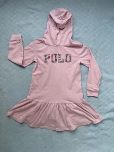 Polo Ralph Lauren Toddler Girls Polo Bear Logo Dress size 6x/6 extra 130/64/125 - Picture 1 of 8
