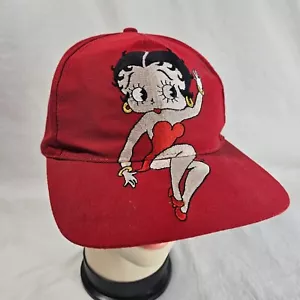 Gorra Betty Boop Snapback Roja Logo Grande Universal Studios Hollywood De Colección 1996 - Imagen 1 de 8