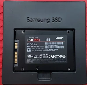 Samsung 850 Pro 1TB 2.5 in SSD 3D V-Nand (MZ-7KE1T0) (90 day warranty) (Grade A) - Afbeelding 1 van 2