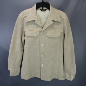 Vintage Lee Western Rancher Disco Hemd Herren Gr. M/L Heather Tan 70s USA Made - Bild 1 von 14