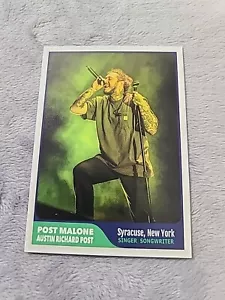 Post Malone Card Singer Songwriter Austin - Picture 1 of 5