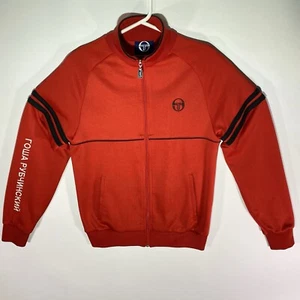 Gosha Rubchinskiy X Sergio Tacchini Tracksuit Top Jacket - Red Size Small SS17 - Picture 1 of 18