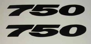 GSXR 750 FAIRING TAIL STICKER DECAL (2) - Bild 1 von 11
