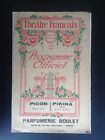 Ancien Programme Theatre Français Rouen 1932 1933 Citroen 