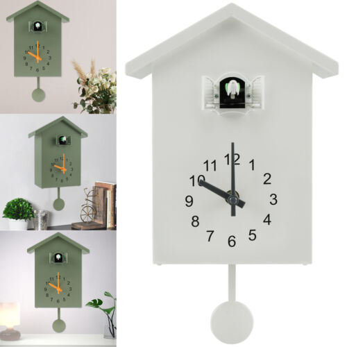 Cuckoo Clock with Chimer Minimalist Cuckoo Sound Clock withPendulum. .c