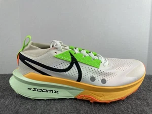 Nike ZoomX Zegama 2 Shoes Summit White Laser Orange FD5190-100 Men’s Sz 12.5 NEW - Picture 1 of 7