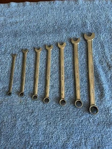 Snap-on Tools 7 Piece Combination SAE Speed Wrench Set USA 5/16”-3/4” - Picture 1 of 5
