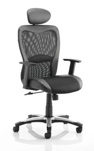 Victor Ii Executive Chair Black With Headrest KC0160 - Photo 1/1