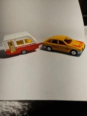 Caravana Majorette Ford Sierra Nº272 Plus Majorette Nº235 Diecast... Foto 1 de 4