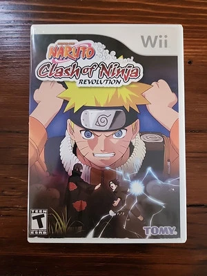 Naruto: Clash of Ninja Revolution (Nintendo Wii, 2007) - Great Condition  - Image 1 of 4