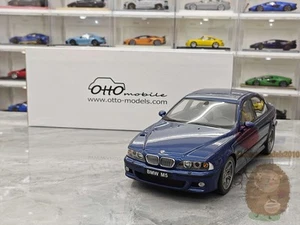OTTO 1/12 BMW E39 M5 limitado resina diecast modelo coche coleccionables adulto juguete azul - Imagen 1 de 18