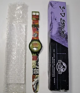 Vintage 1997 Jurassic Park The Lost World 3-D Stego Uhr - Burger King  - Bild 1 von 10