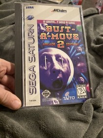 Bust-A-Move 2: Arcade Edition (Sega Saturn) Complete W Reg. Card Tested