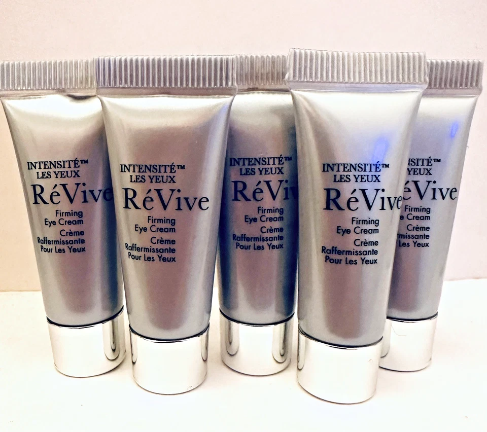 REVIVE INTENSITE LES YEUX FIRMING EYE CREAM 5 x .10 oz. / 3 ml  - NEW - Image 1 of 2