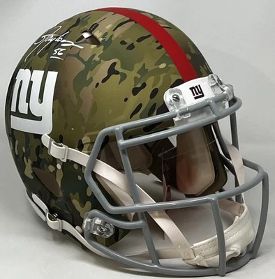 Lawrence Taylor Autograph Signed New York Giants Full Size Helmet JSA Authentic  - Image 1 of 4