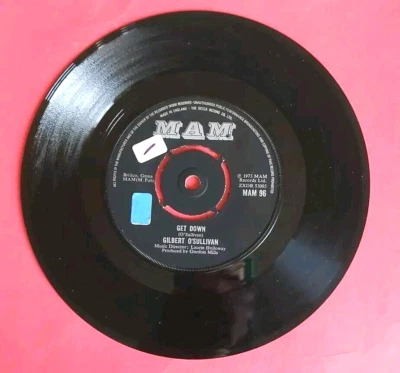 GILBERT O'SULLIVAN - MAM 96 - GET DOWN 1973 (2355) - Image 1 of 3