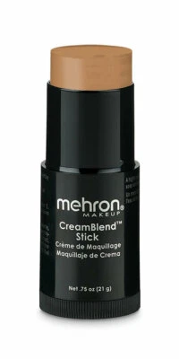 MEHRON CREMA MEZCLA MAQUILLAJE BARRA ESCENARIO TEATRAL CREMA MEZCLA CARA CUERPO PINTURA  Foto 1 de 4
