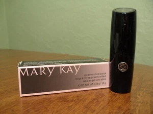 Mary Kay Gel Semi Shine Lipstick .13 oz Scarlet Red New In Box - Picture 1 of 8