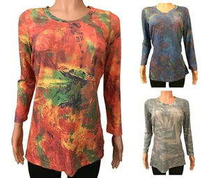 Philosophy Blouse Women's (Sharkbite Hem) Long Sleeve Women's   MSRP$68 - Picture 1 of 6