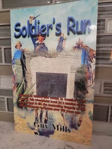 Rare SOLDIER'S RUN Guy Mills Killing Fields of Kansas Fight Kidder Massacre 1867 - Picture 1 of 3