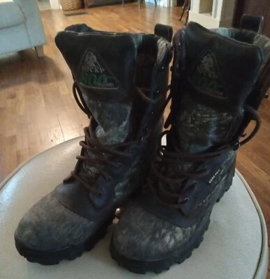 Rocky R.A.T. Runner Waterproof 800G Insulated Boot Real-Tree! 8-W NICE! - Image 1 of 4