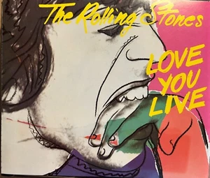ROLLING STONES - Love You Live Paris 1976-77 2 x CD 1986 No Barcode *Read Notes* - Picture 1 of 2
