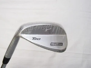 New LH Mizuno T20 Chrome 52* Gap Wedge Dynamic Gold S400 Stiff Flex Steel Shaft - Picture 1 of 5