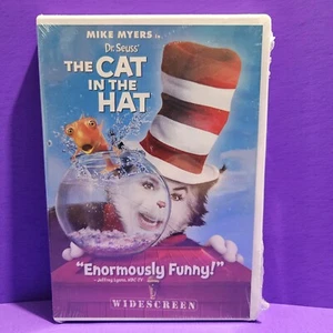Dr. Seuss' The Cat In The Hat DVD NEW SEALED Widescreen Mike Myers Family Movie  - Picture 1 of 3