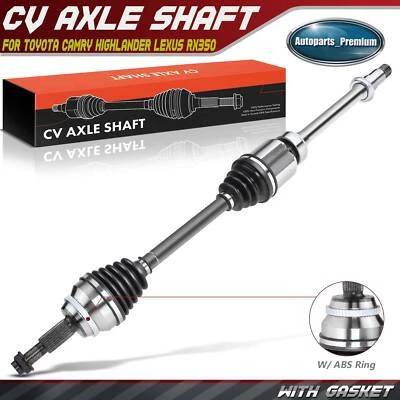 Front Right CV Axle Assembly for Toyota Highlander 2008-2019 Lexus RX350 FWD GAS - Image 1 of 4