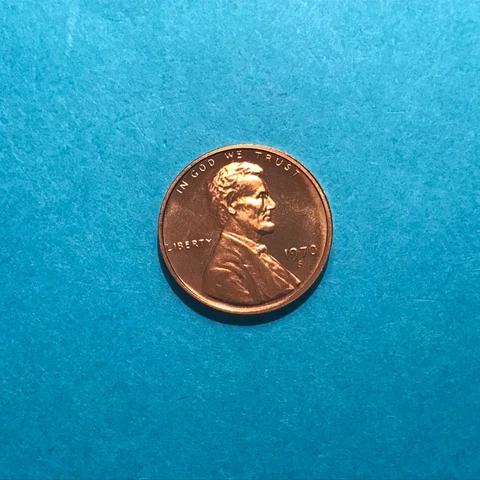 1970 S Proof Lincoln Cent   FREE SHIP Cover