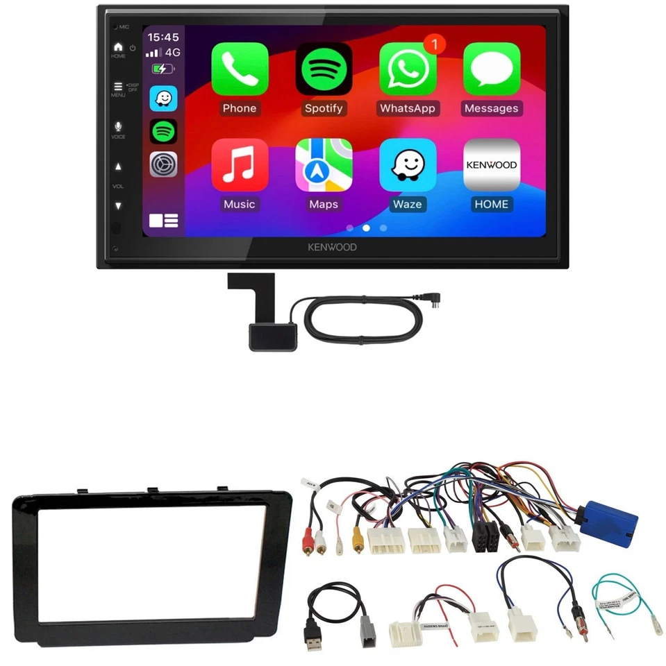 Kenwood DMX6523DABS Doppel-DIN MP3-Autoradio Touchscreen Bluetooth DAB USB