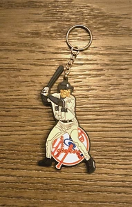 VTG Derek Jeter Keychain *RARE* Crown Pro Inc New York Yankees MLB 1998 Keyring - Picture 1 of 2