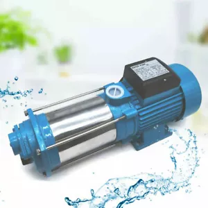 Pompa da giardino uscita 10 bar 1" premium pompa centrifuga acciaio inox 4000 L/H 2200 Watt - Foto 1 di 10
