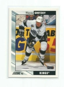 WAYNE GRETZKY (Los Angeles Kings) 1992-93 SCORE HOCKEY CARD #1 - Picture 1 of 2