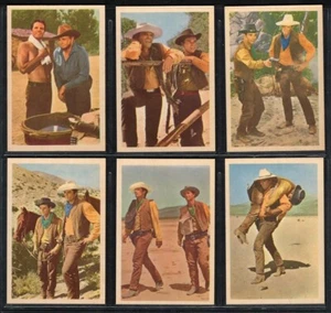 1959 PARKHURST 12 DIFF. TEXAS JOHN SLAUGHTER WESTERN CARDS NEAR MINT - Picture 1 of 4