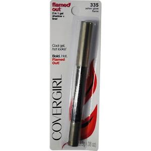 COVERGIRL FLAMED OUT 2 IN 1 GEL EYESHADOW & EYELINER 335 ASHEN GLOW FLAME New