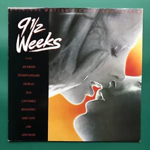 Mickey Rourke 9½ WEEKS Rock Synth Film Soundtrack OST LP Kim Basinger Joe Cocker - Picture 1 of 12