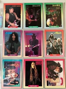 1991 Brockum Rock Karten mit 11 Karten Poison Megadeth Winger Cinderella - Bild 1 von 4