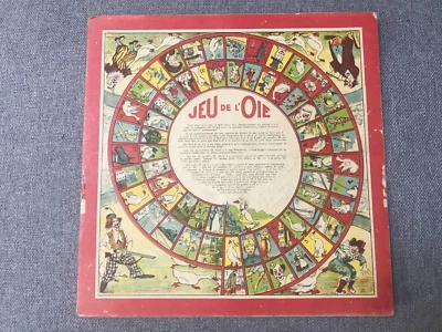 RARE ancien jeu de l'oie Zig et Puce Mickey - Photo 1/4