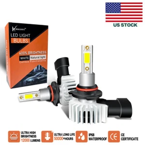 9005/HB3 LED Bulbs High Beam LED Headlight Kit 6000k For Toyota Highlander 04-07 - Picture 1 of 13
