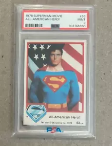 1978 Superman All American Hero PSA 9 Newly Graded - Iconic - Picture 1 of 2